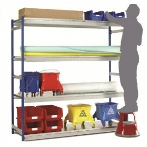 Free-standing shelving: how to maximise your space in self storage